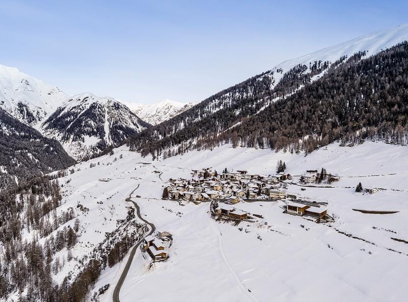 Val Sinestra Wildbeobachtung mit Fondueplausch