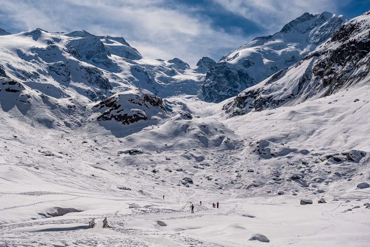 Avalanche course rescue in Val Müstair