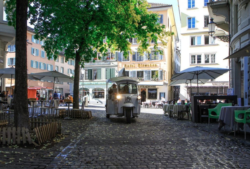 Stadtrundfahrt E-Tuk Tuk Zürich und Umgebung