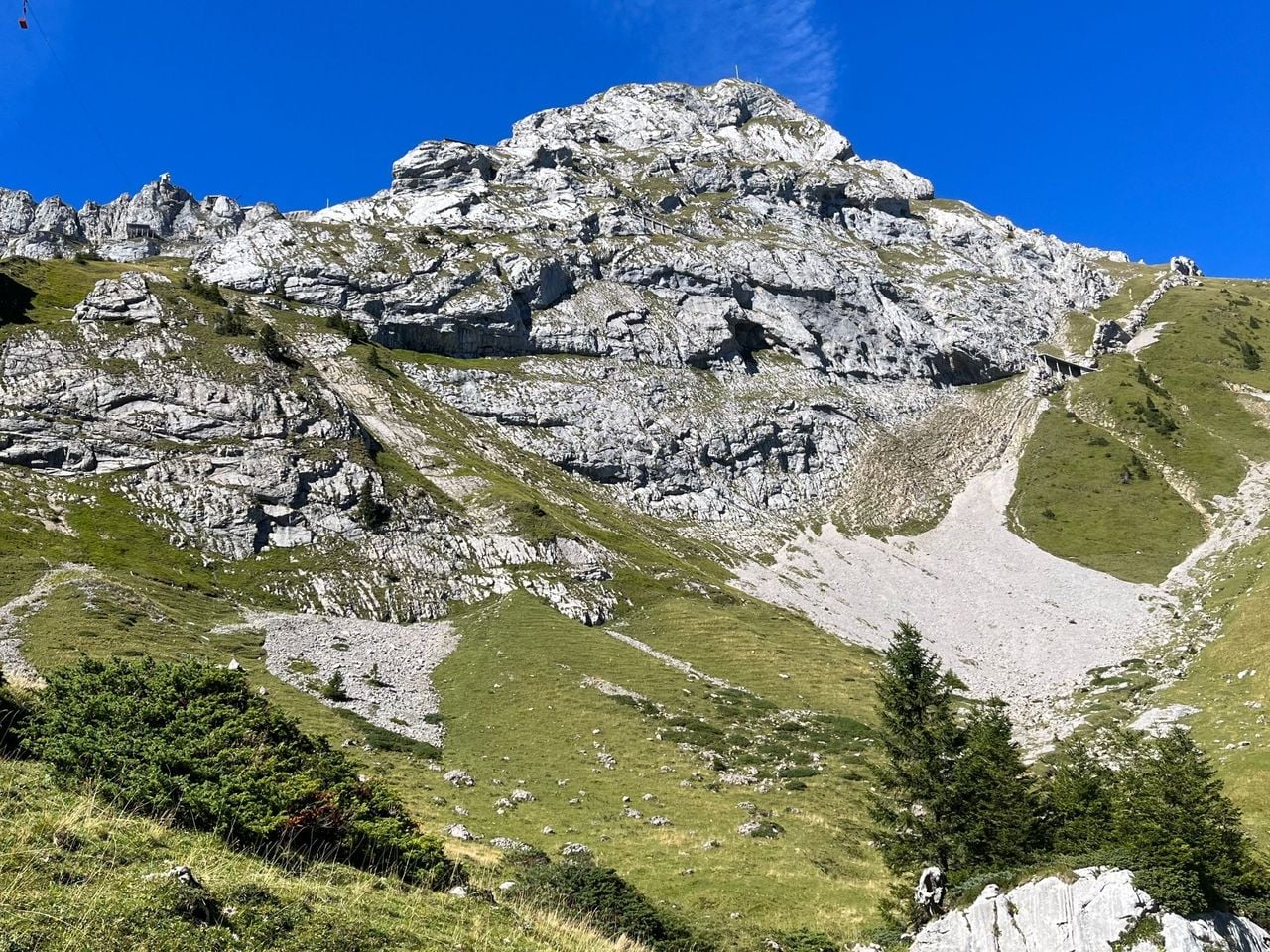 Pilatus private Wanderung mit einem Schweizer Triathleten ab Alplanchstad