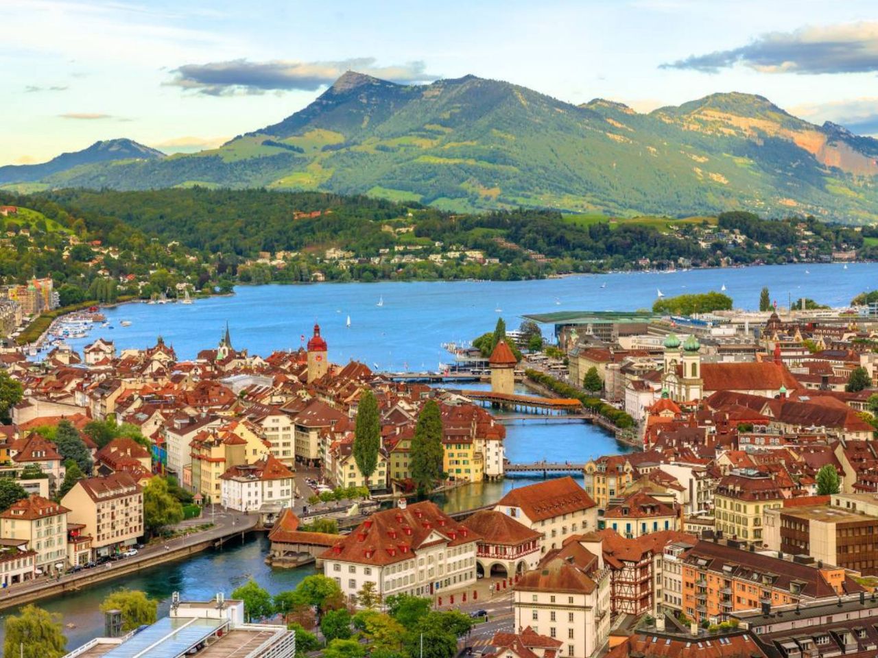 Ab Zürich: Private Tagestour auf die Rigi und nach Luzern