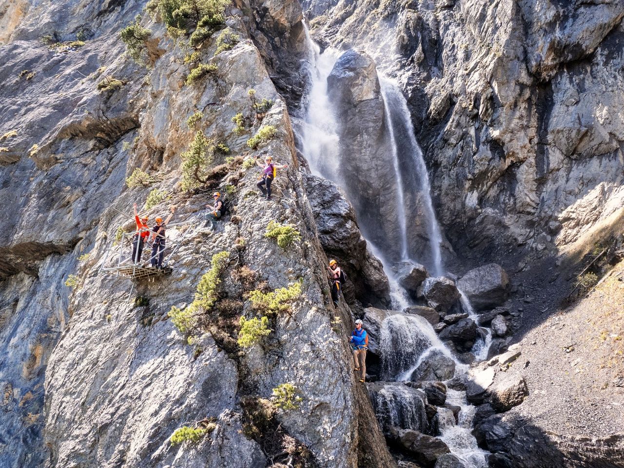Klettersteig Kandersteg für Fortgeschrittene Privat