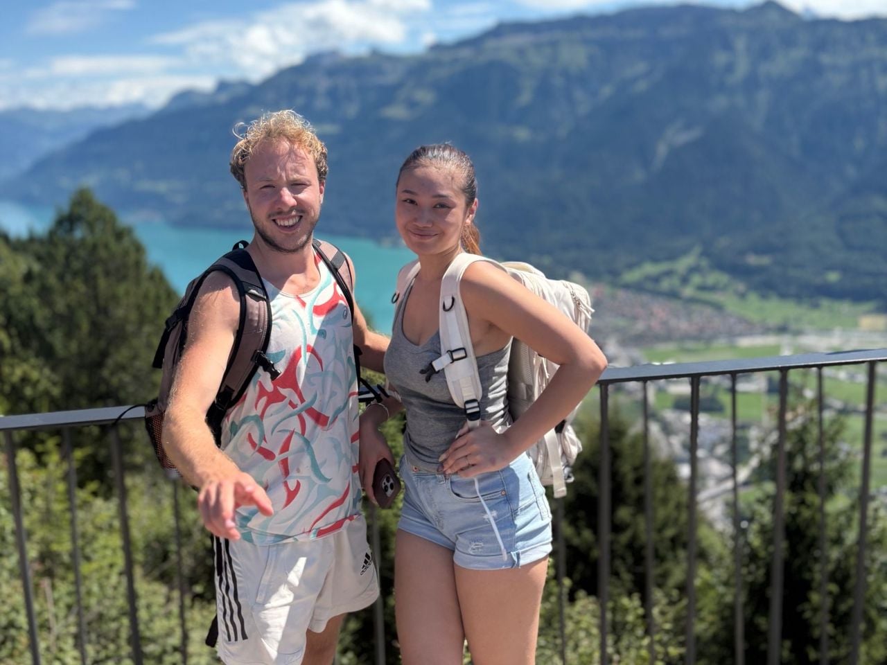Harder Kulm private Wanderung mit Schweizer Triathlet ab Interlaken
