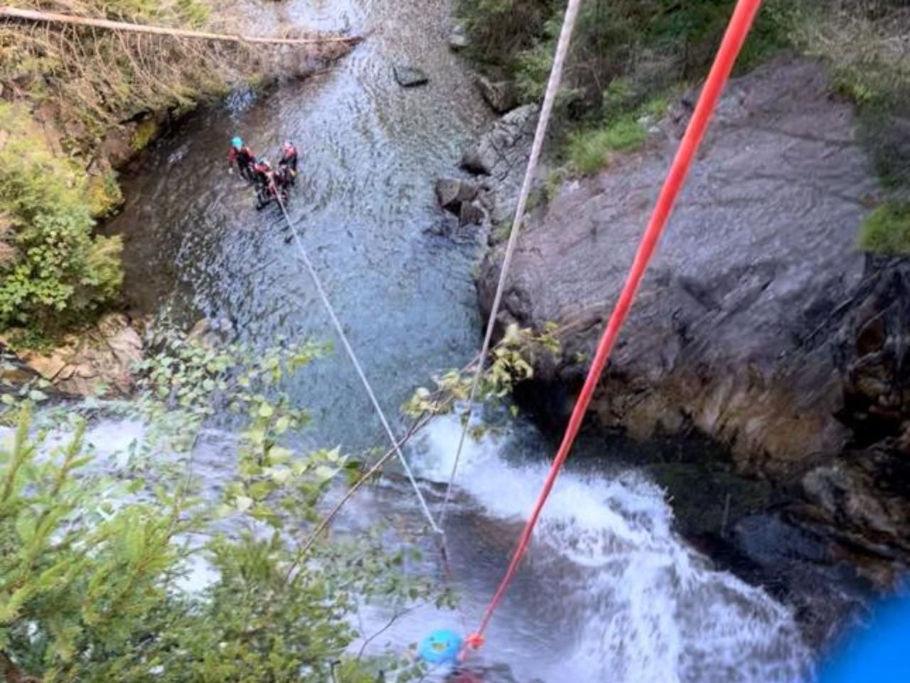 Canyoning in der Pissot-Schlucht für Anfänger
