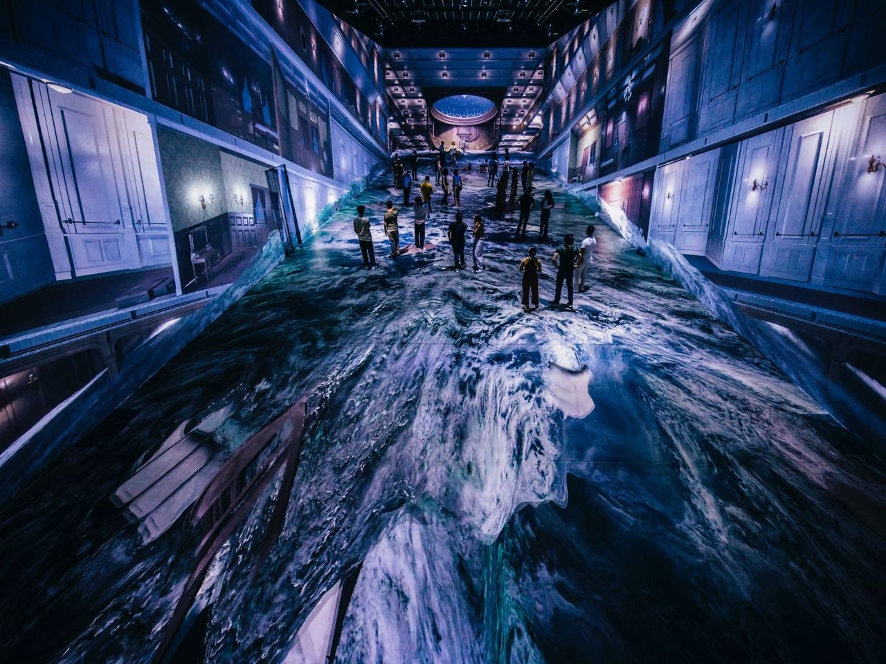 Ticket “Die Legende der Titanic" immersive Ausstellung Lichthalle Maag in Zürich