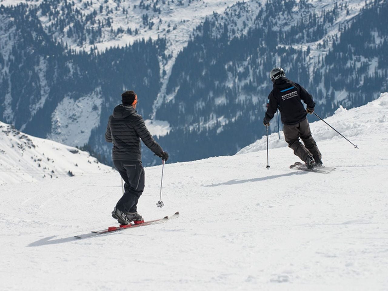 Private Telemark lessons in Verbier