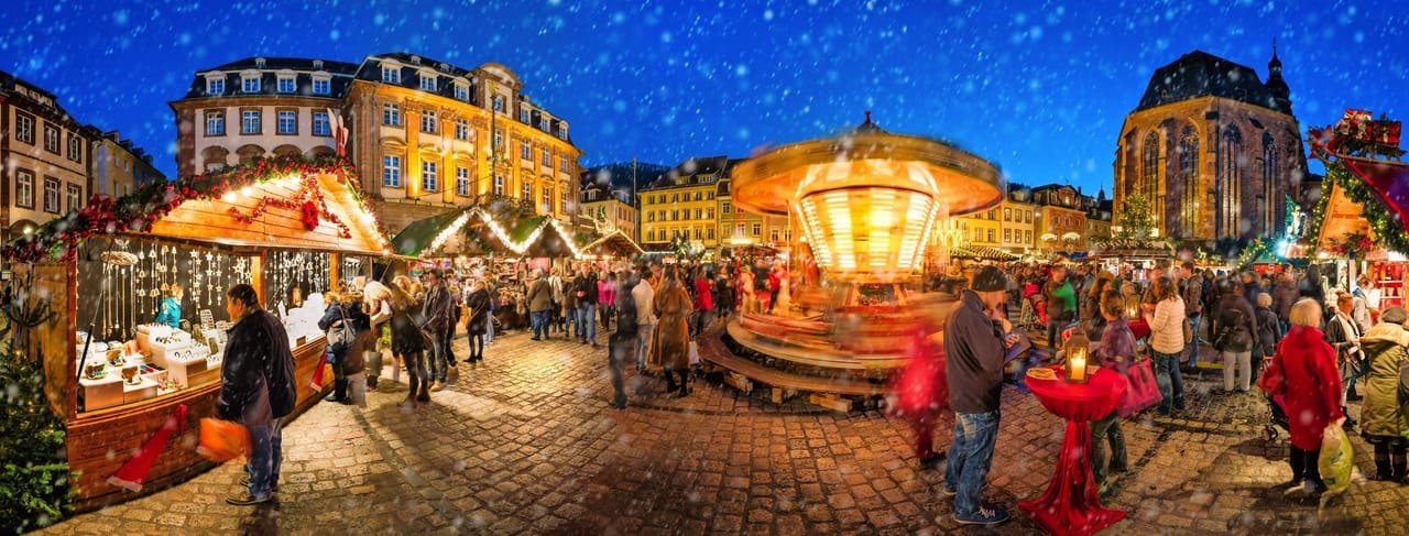 Heidelberg Christmas Market: coach trip with hotel