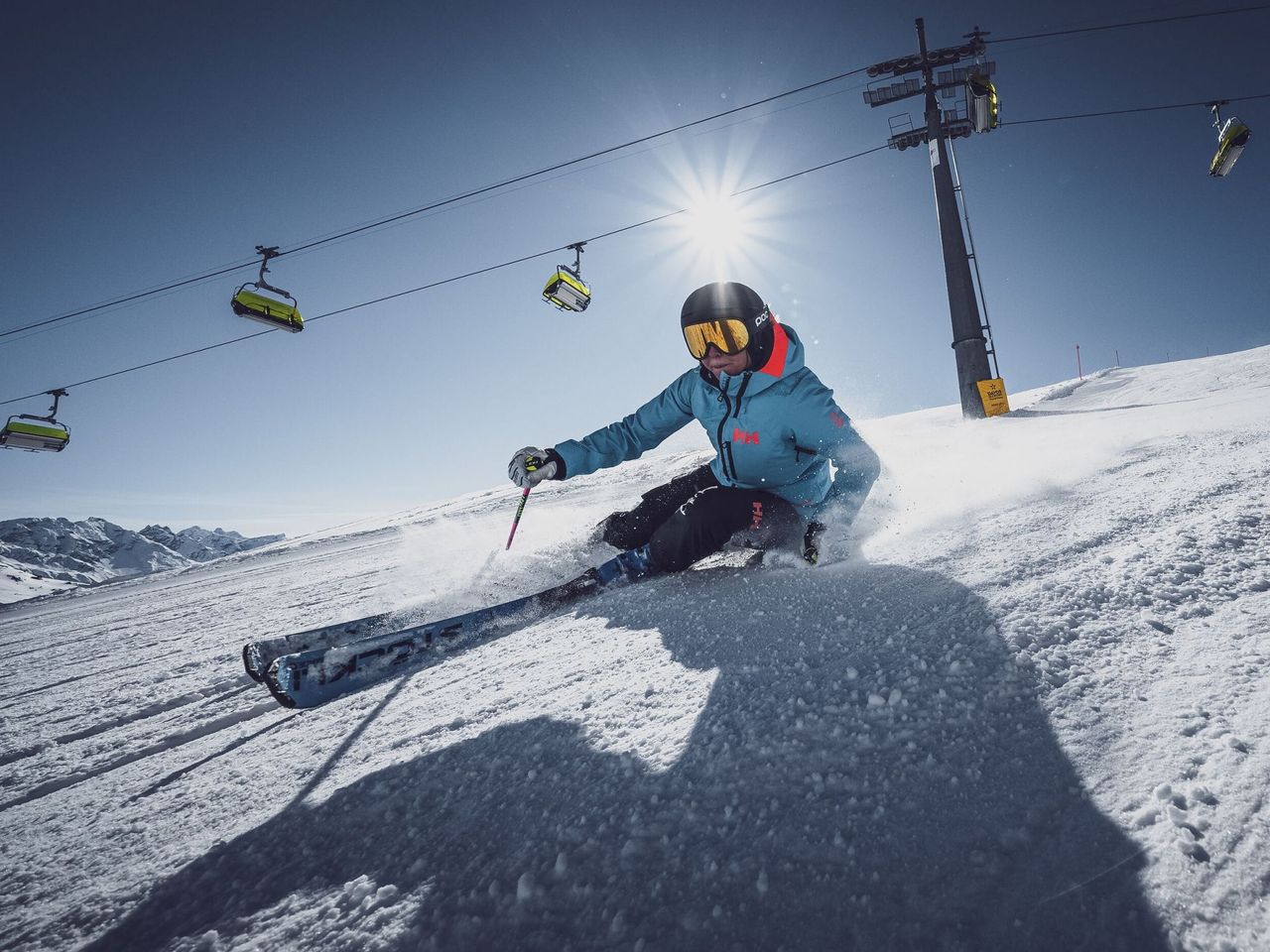 Skitageskarte mit Übernachtung im Hotel National Davos