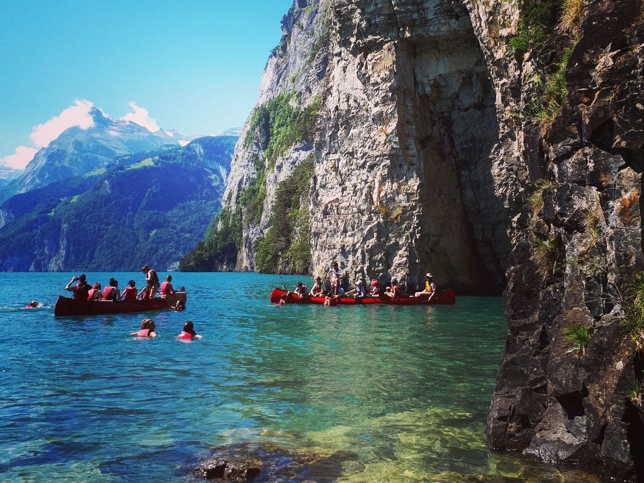 Teamevent mit dem Grosskanadier auf dem Vierwaldstättersee