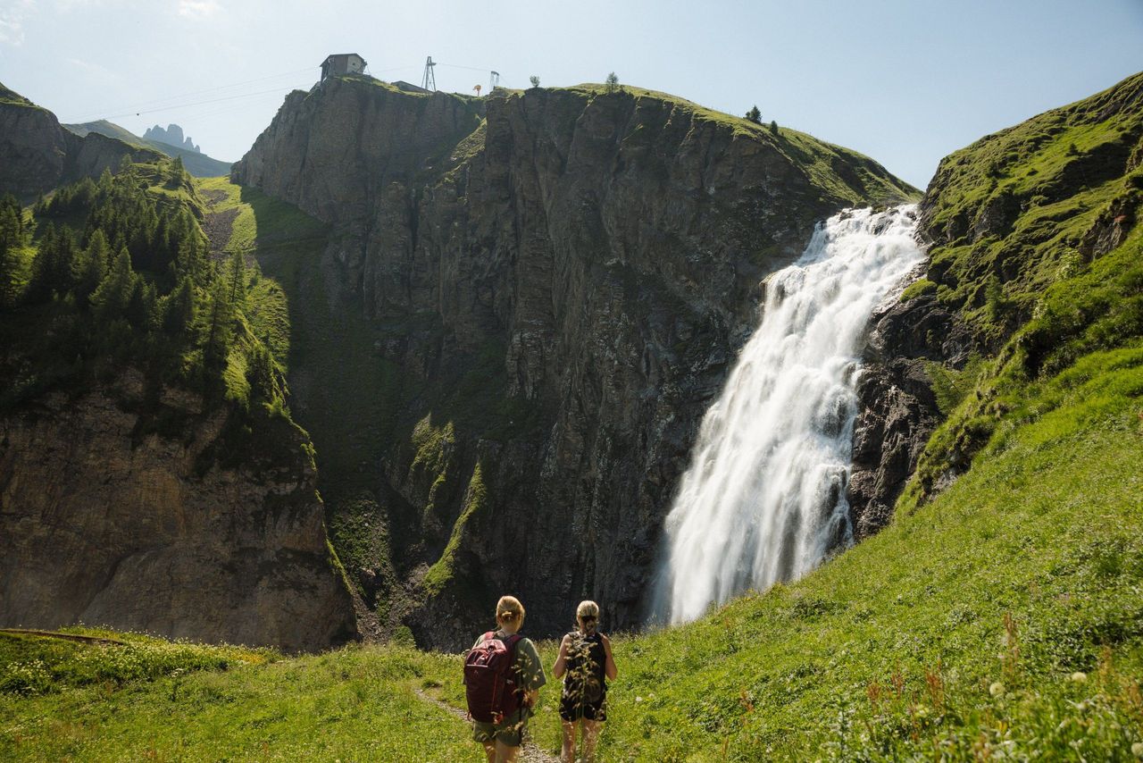 Vízesés-kör Túra az Engstligenalp–on