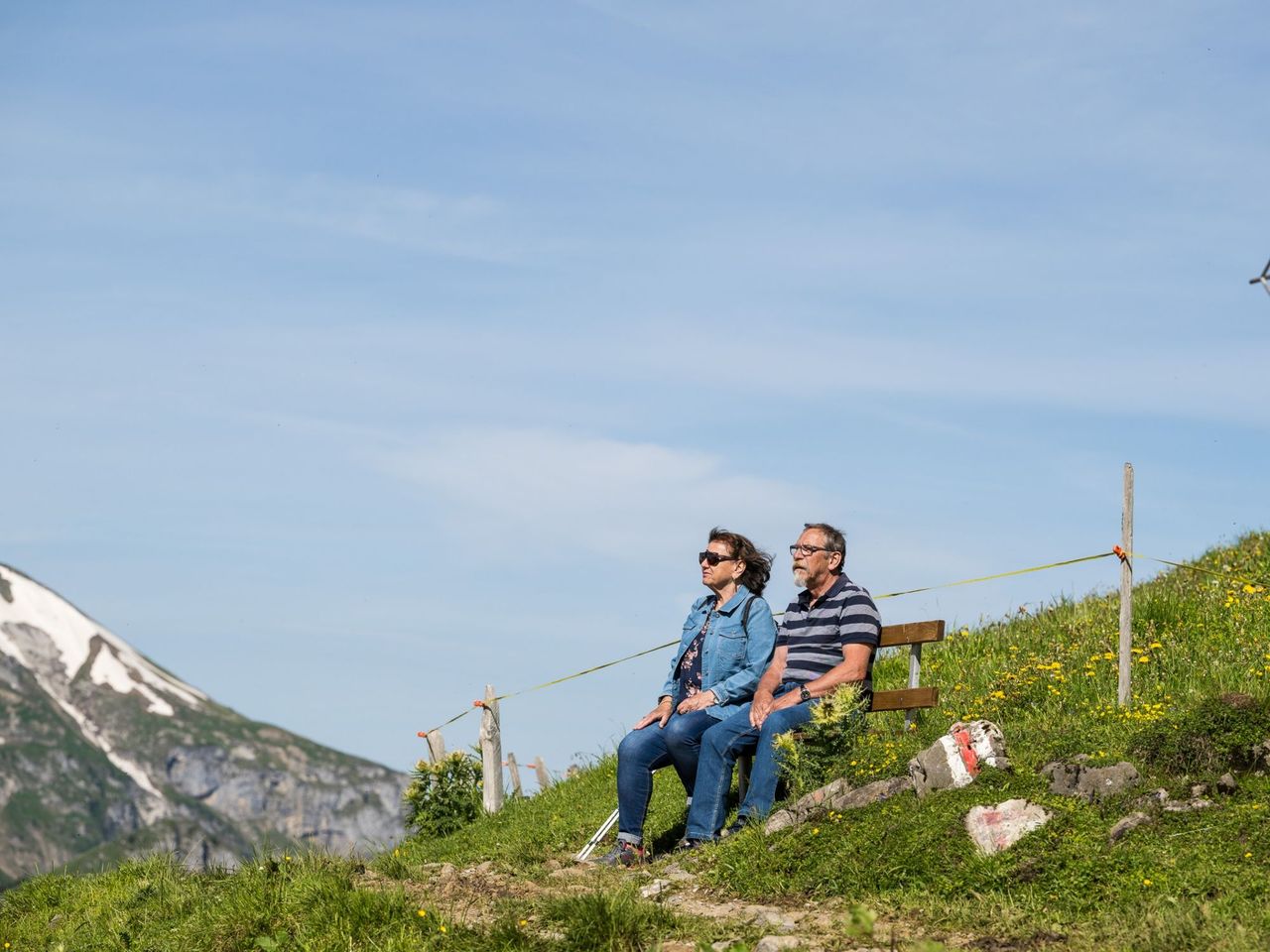 Engelberg-Ristis-Brunnihütte Sommer flexibles Wanderticket Luftseilbahn