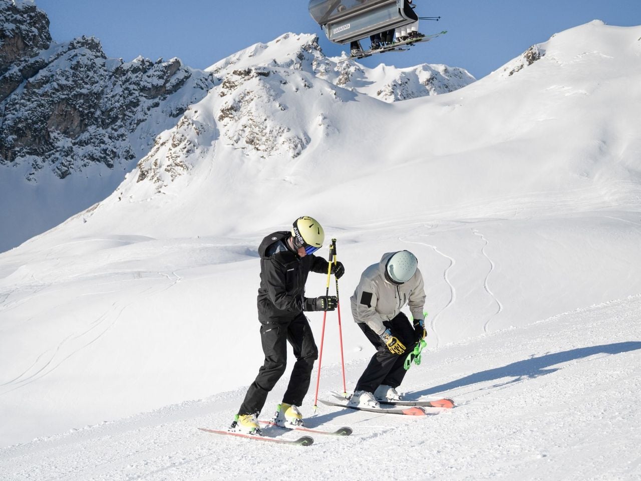 "Intermediate's Jam Pack" 3 halbe Tage Ski Unterricht in Davos