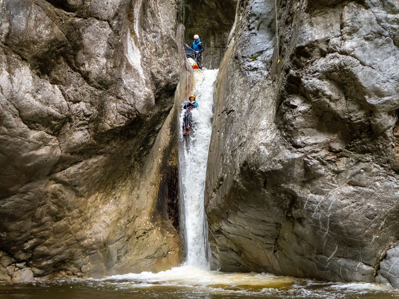 Canyoning Chli Schliere für Fortgeschrittene ab Interlaken