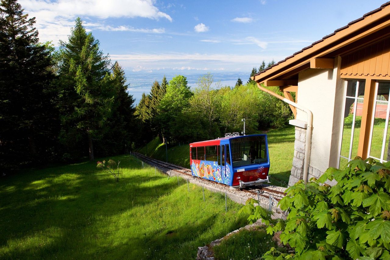 Chaumont Funicular Ticket from Neuchâtel La Coudre