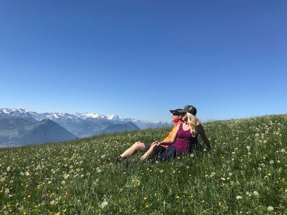 Private Rigi hike and mineral bath from Lucerne