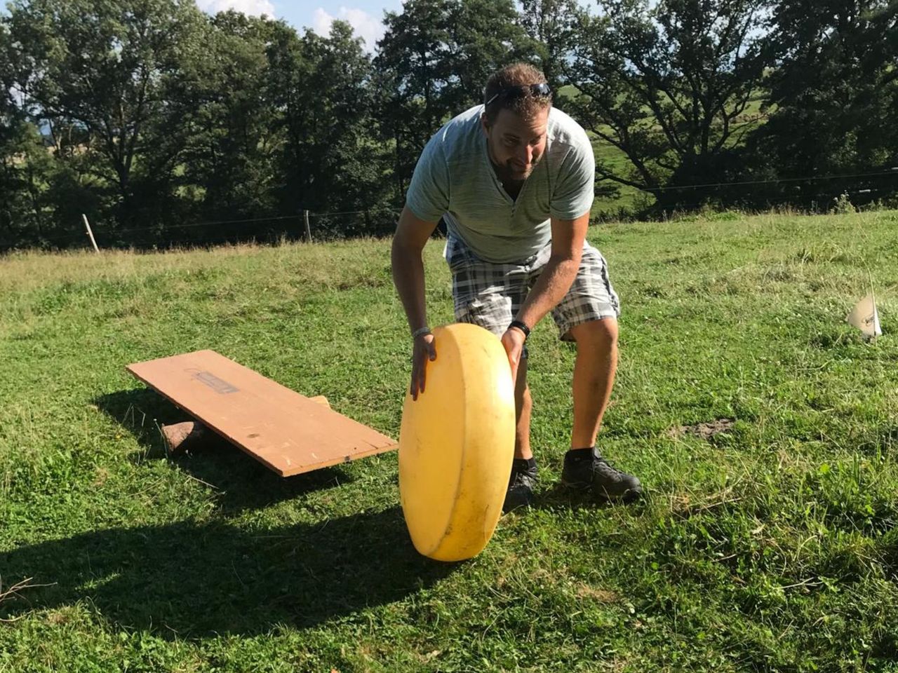 Lustige Bauernspiele am Wunschort