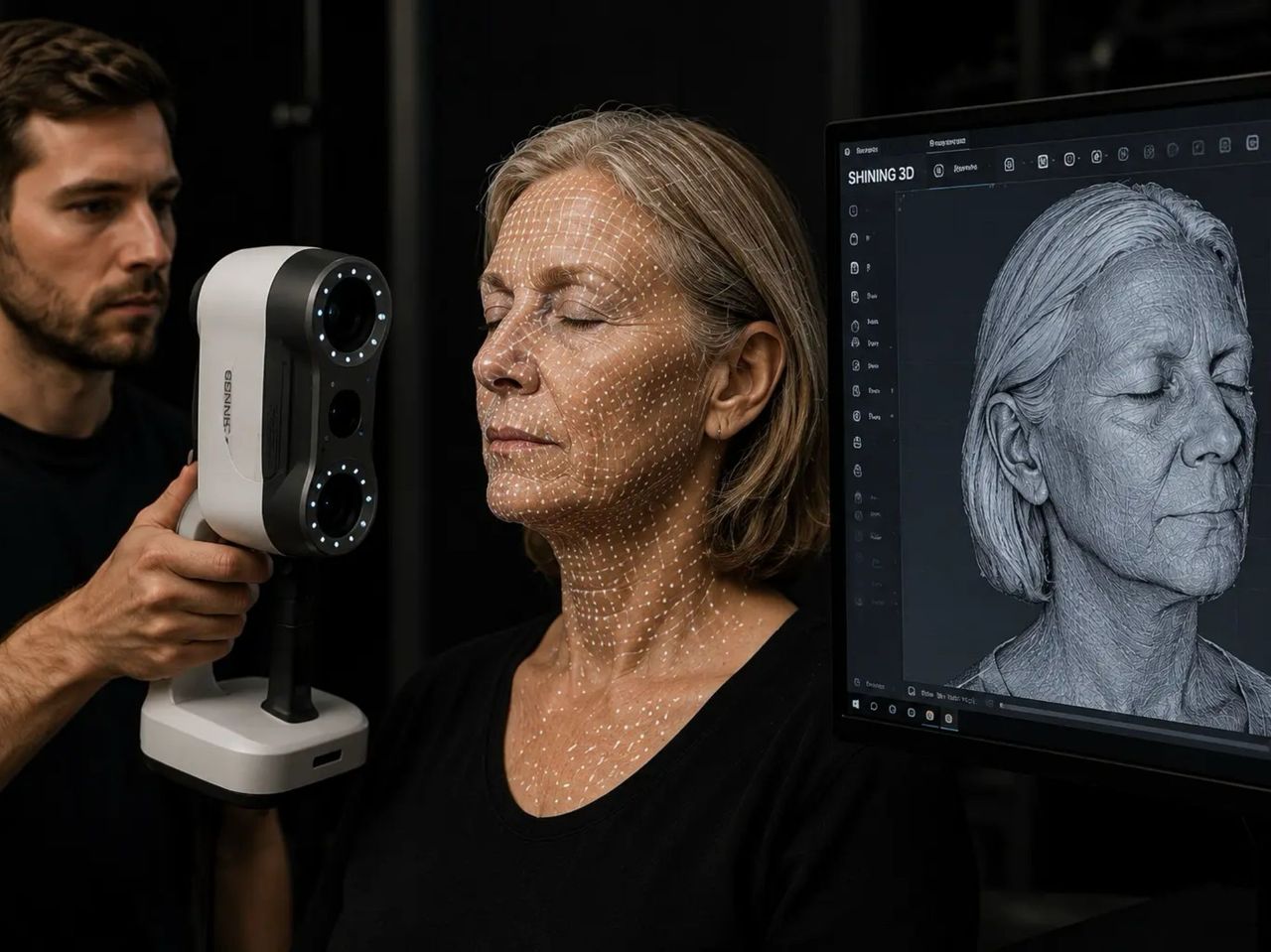 Bronzemaske Workshop mit 3D Scan in Konstanz