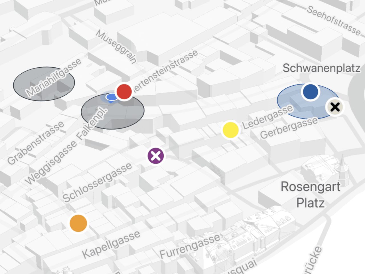 "Catch the Agent" GPS Spiel in Stans für Teamevents
