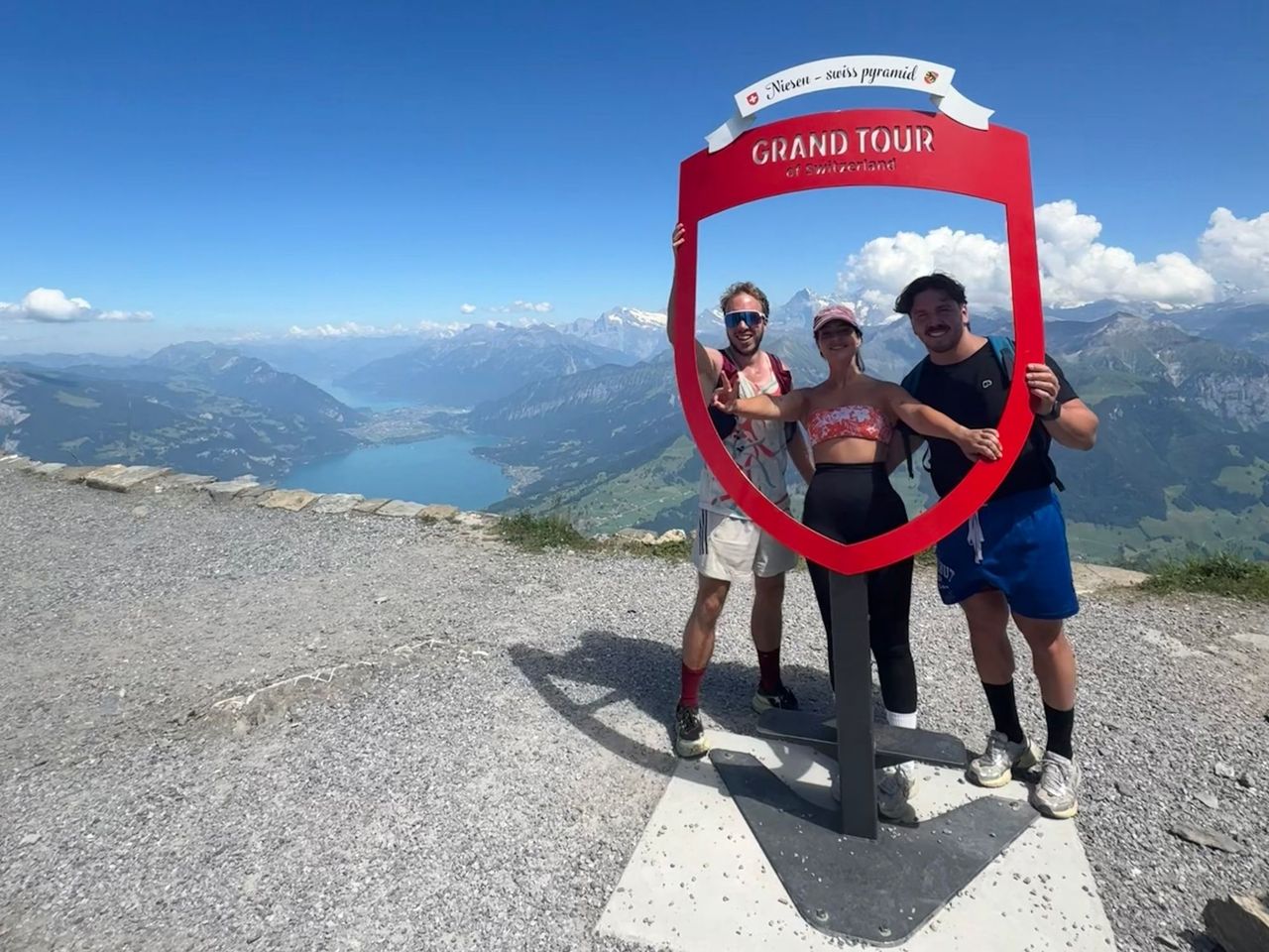 Niesen private Wanderung mit einem Schweizer Triathleten ab Spiez
