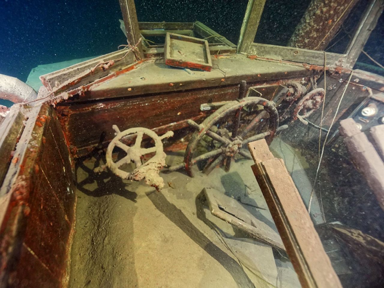 U-Boot Tauchfahrt zum Wrack der Portland