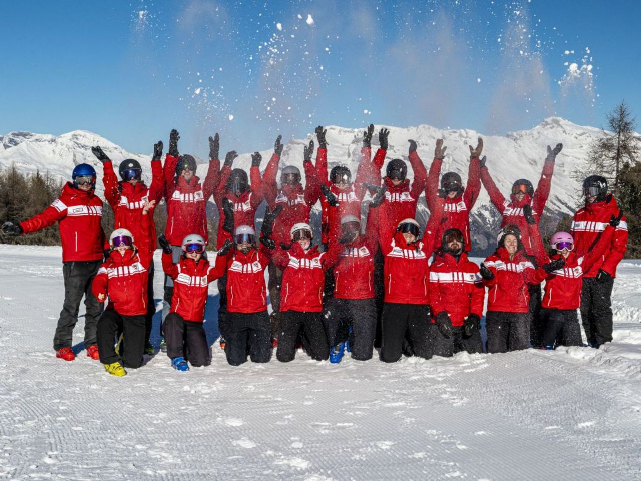 Skischule halbprivat in Veysonnaz