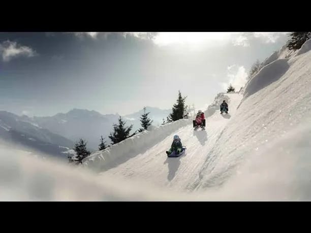 Fiescheralp–Lax Toboggan Pass with Sled Hire