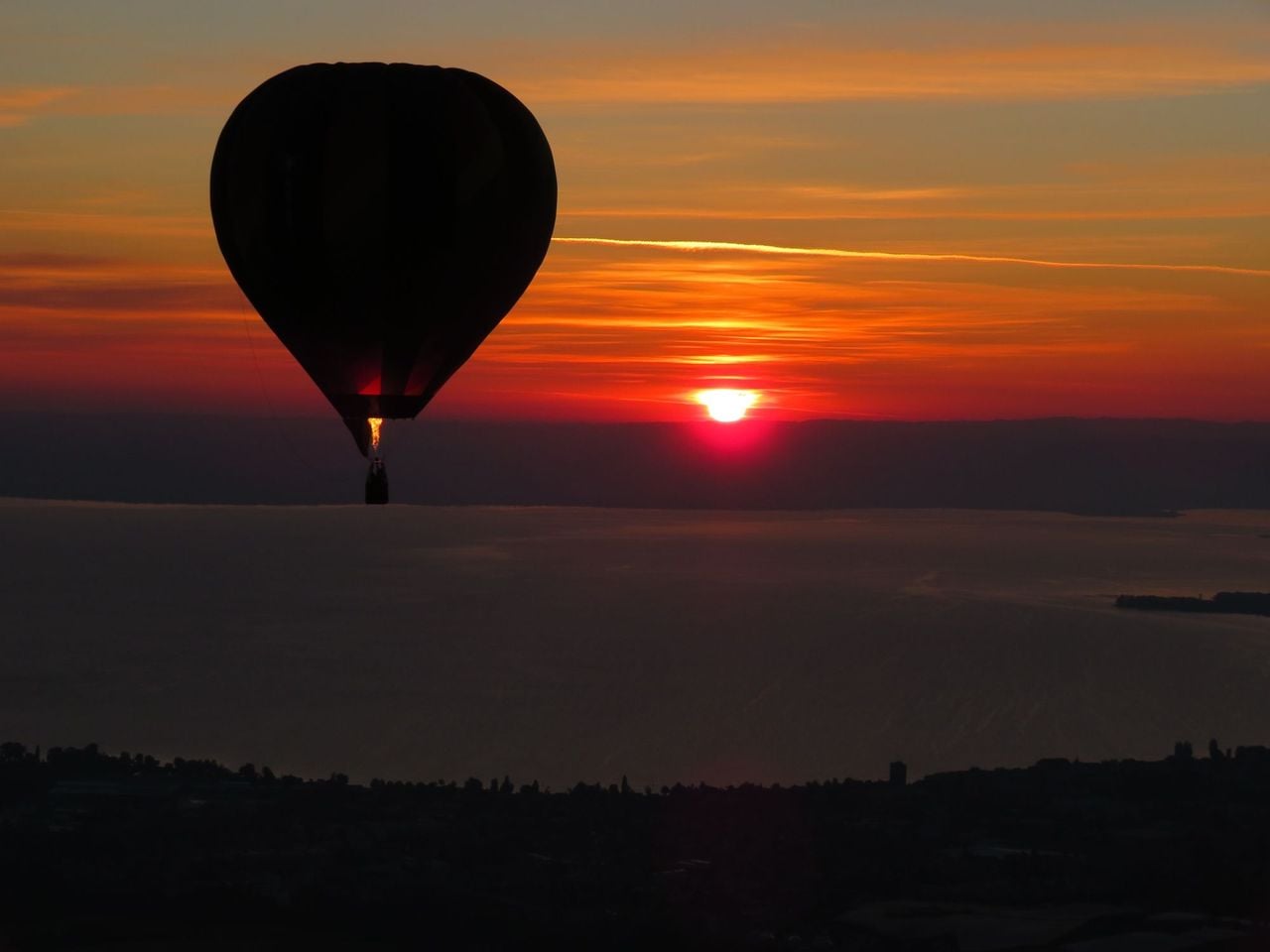 Private Sonnenaufgang Ballonfahrt Ostschweiz