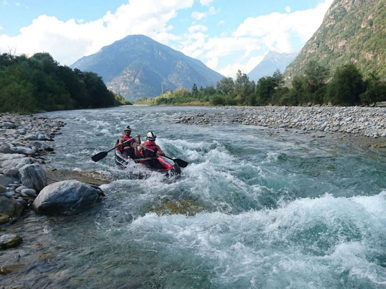 Ticino Kanu Family Tour ab Cresciano