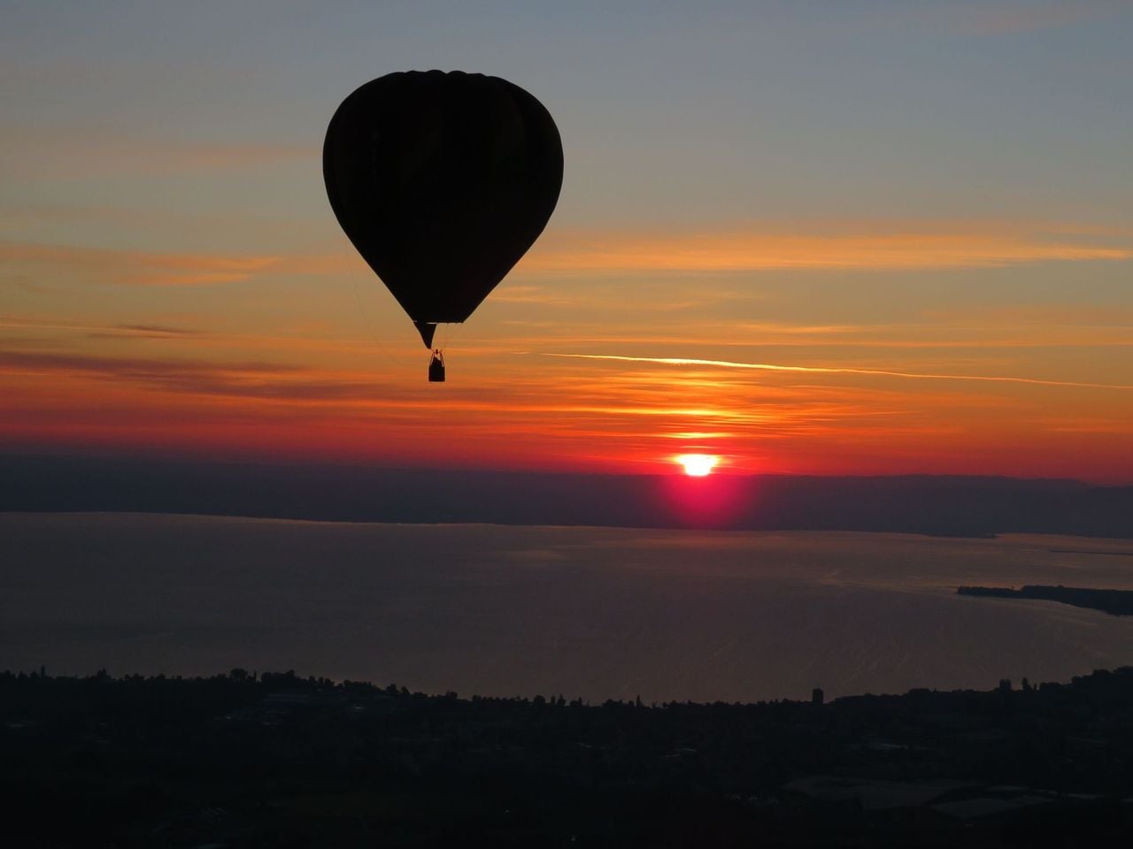 Private Sonnenaufgang Ballonfahrt Ostschweiz