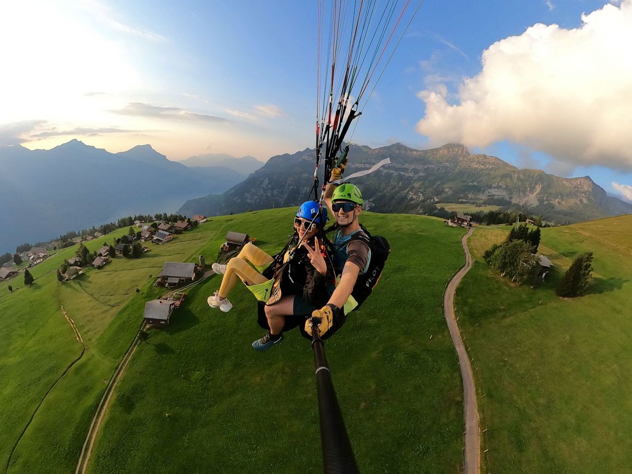 Paragliding Eggberge Vierwaldstättersee