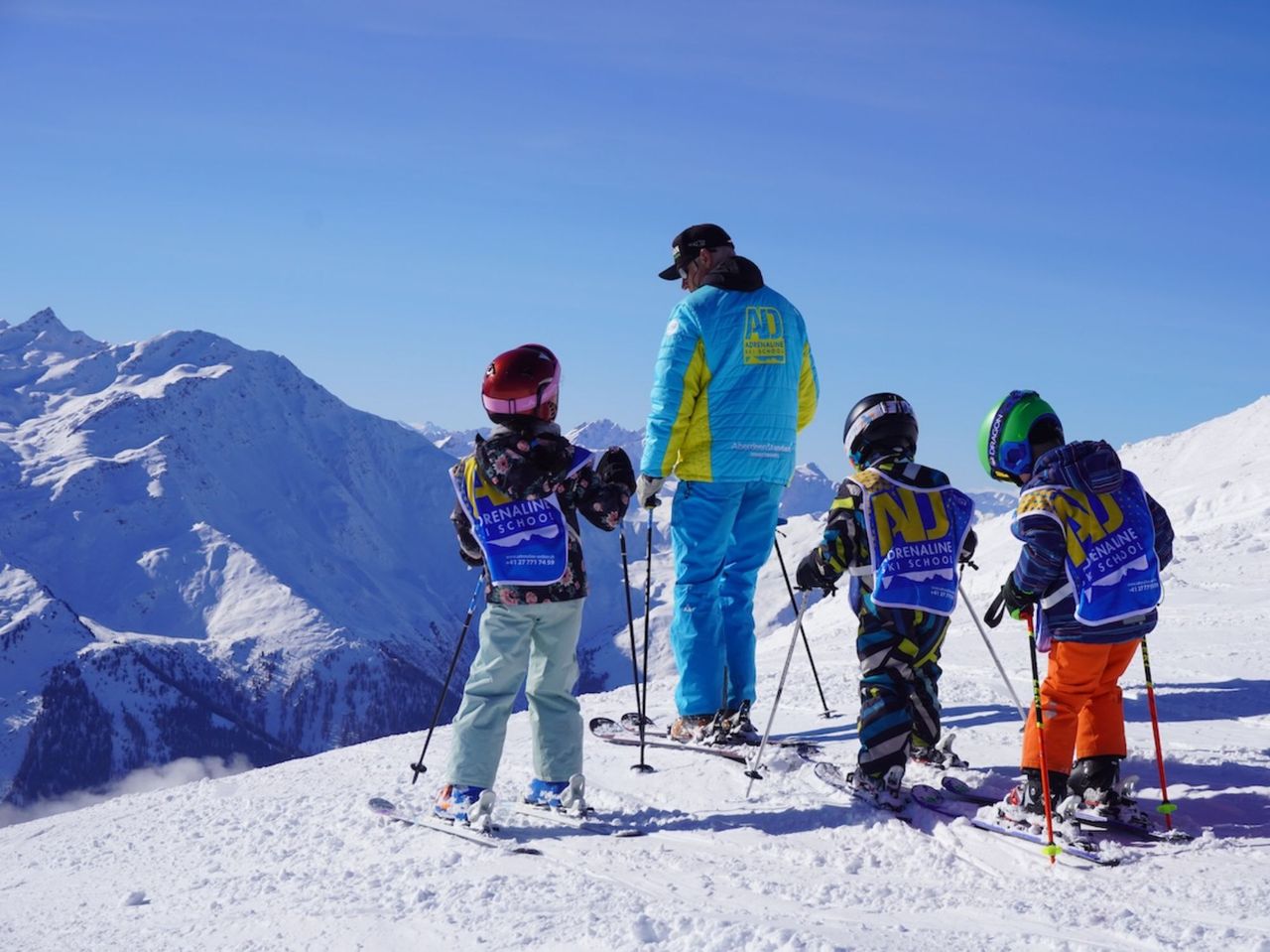 Ski School Group for Kids in Verbier