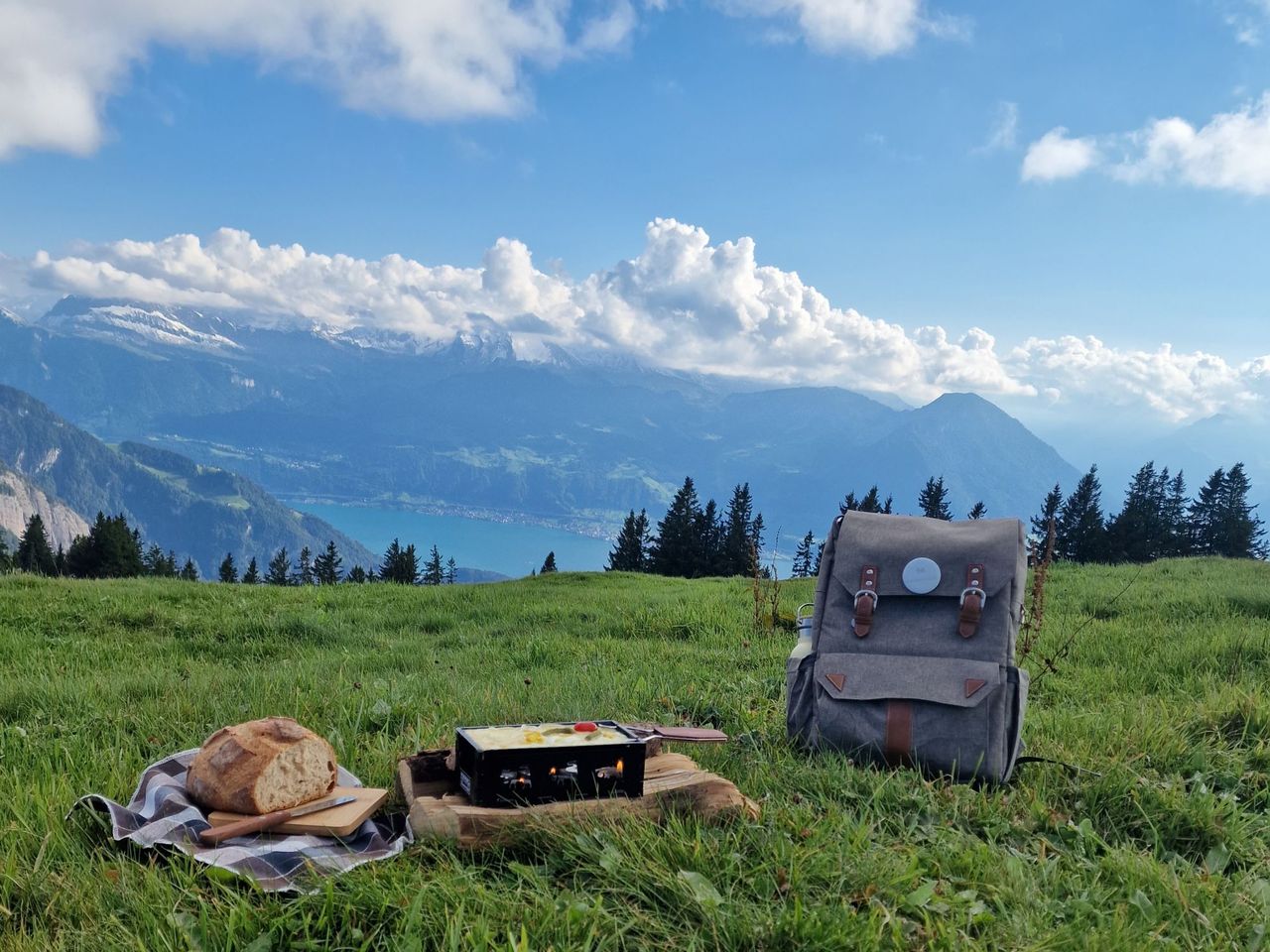 Raclette Picknick auf der Seebodenalp