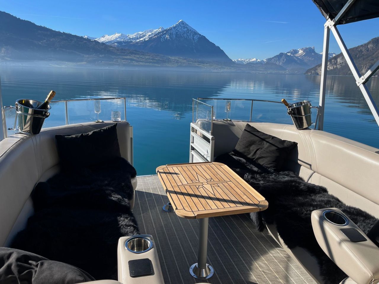 Private Bootstour auf dem Thunersee ab Merligen