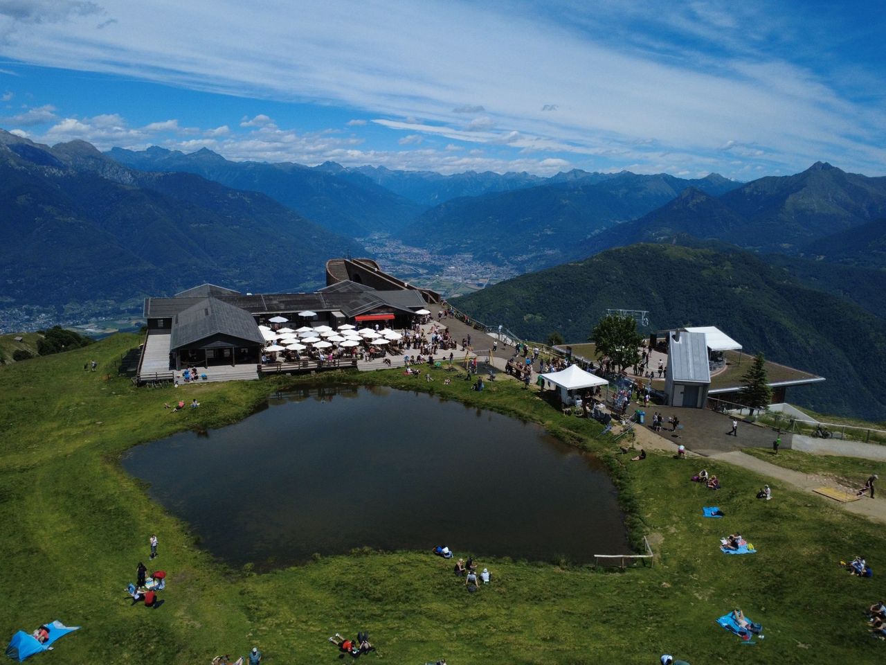 Ticket Monte Tamaro mit der Seilbahn ab Rivera