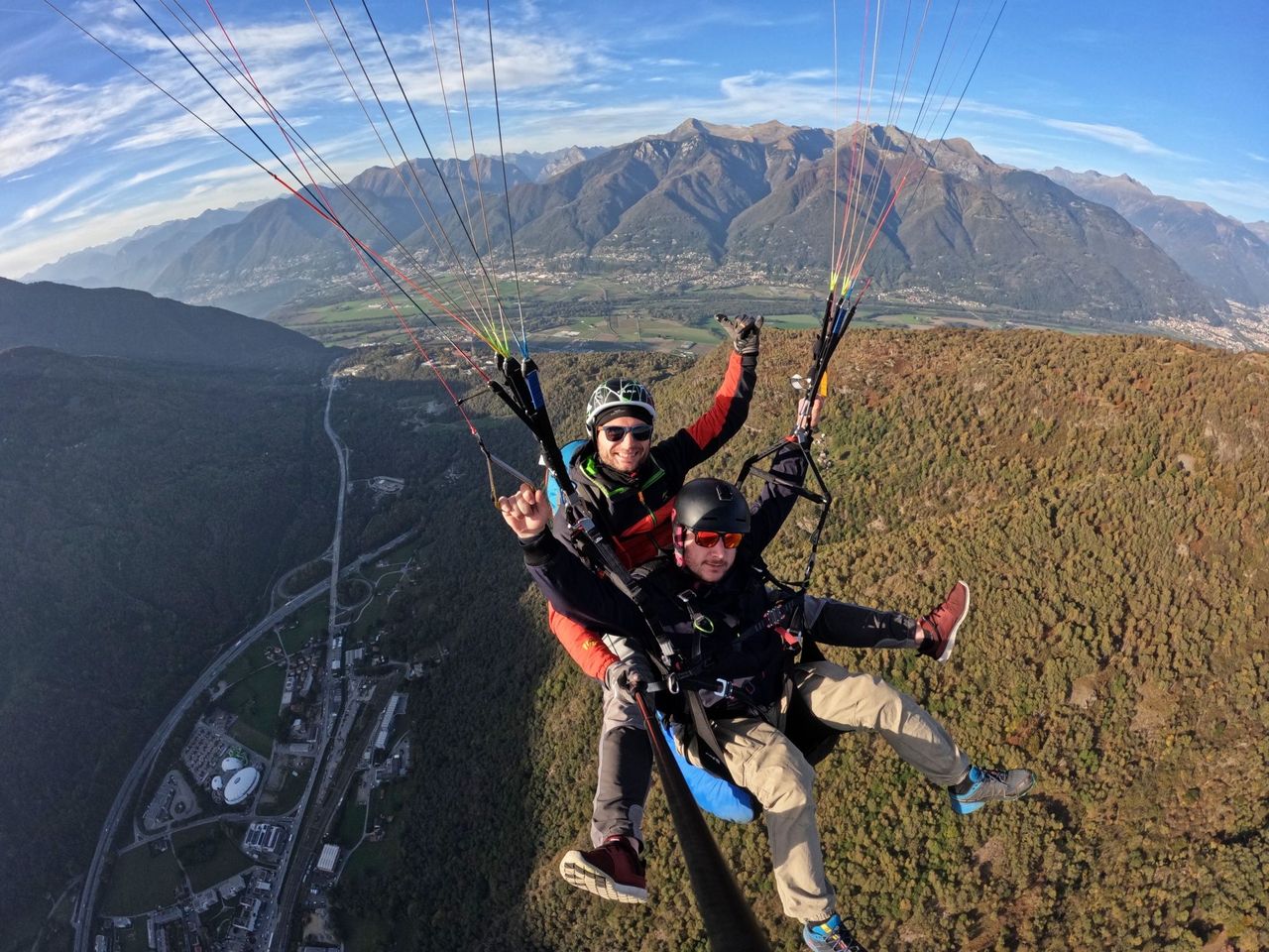 Monte Tamaro Paragliding Tandemflug