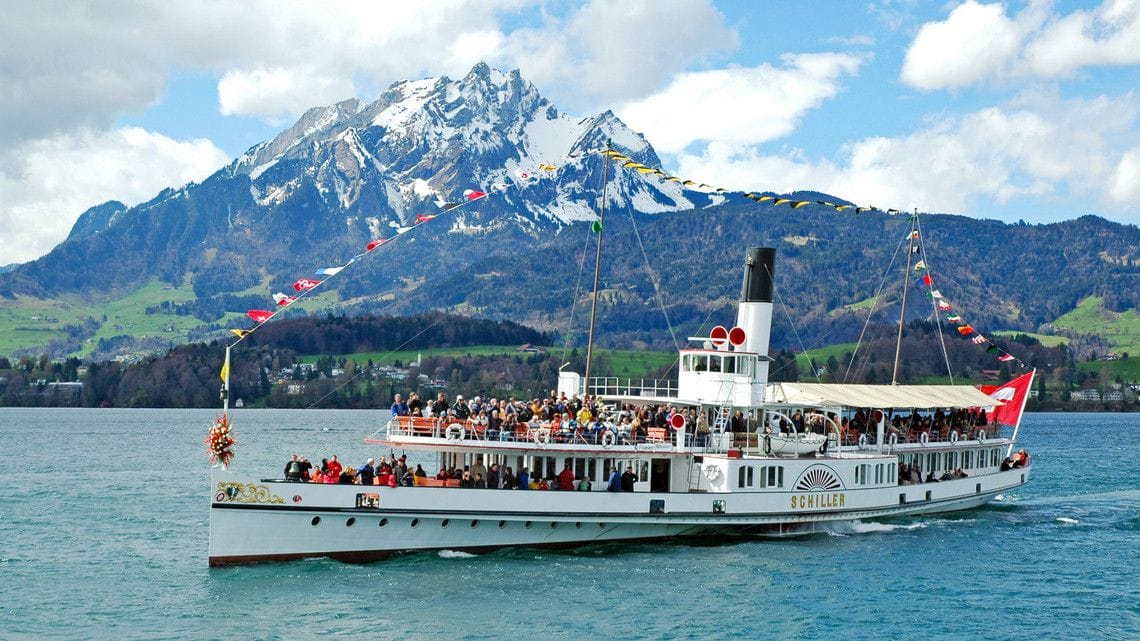Ticket Luzern - Flüelen mit dem Schiff