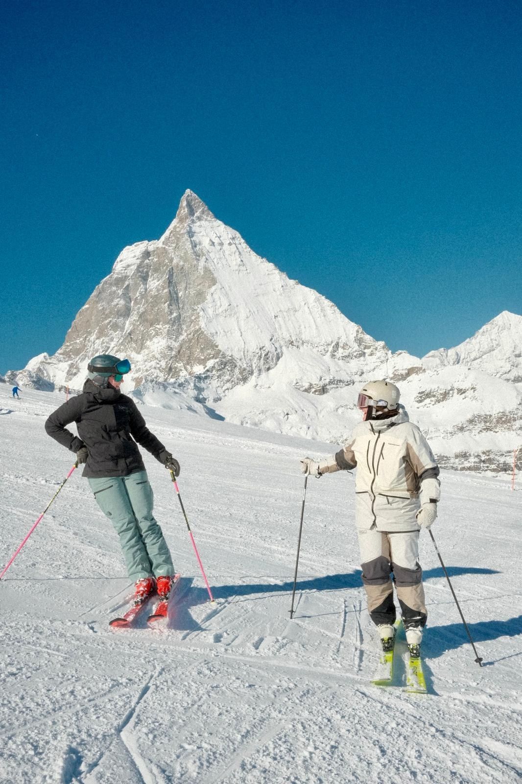 Private ski guiding with pro tips in Zermatt