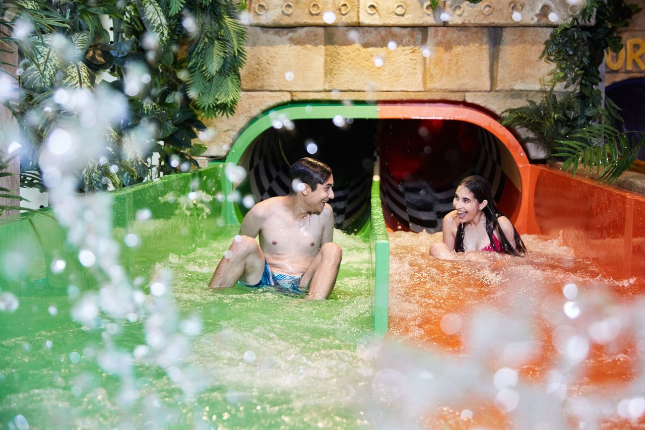 Alpamare Ticket: Wasserspass mit Pools, Saunawelt und Rutschen