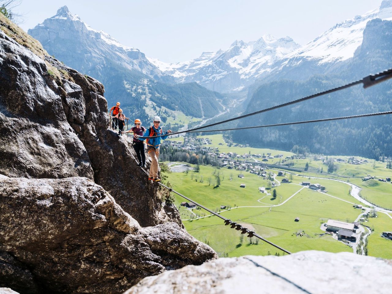 Klettersteig Kandersteg für Fortgeschrittene Privat