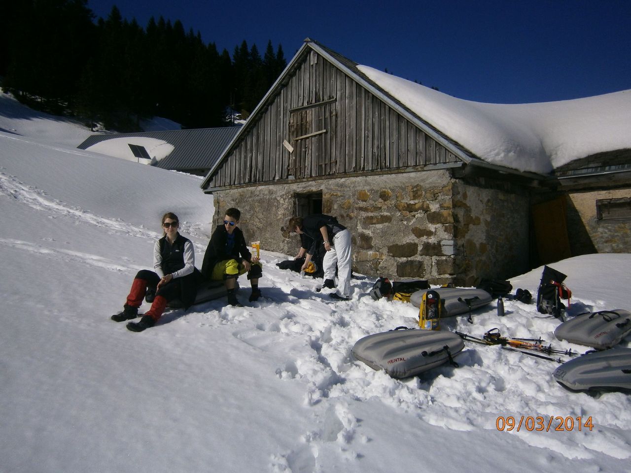 Airboard-Funtour inkl. Fondue am Berg Pischa