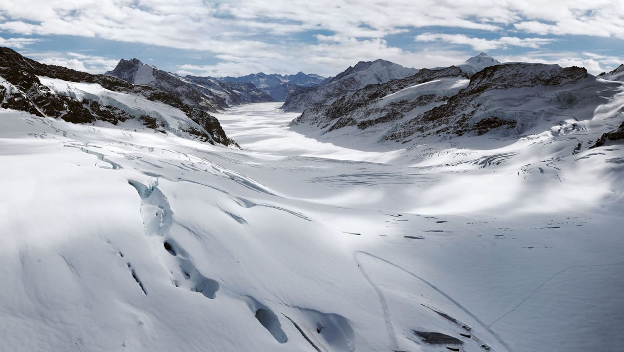 Ab Interlaken: Ticket Jungfraujoch inkl. Zugreservation