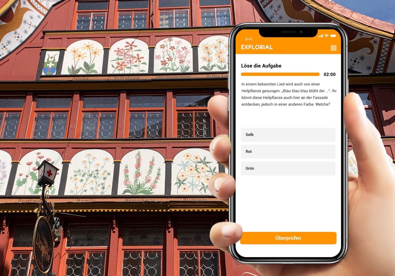 Appenzell interaktive Schnitzeljagd mit dem Smartphone
