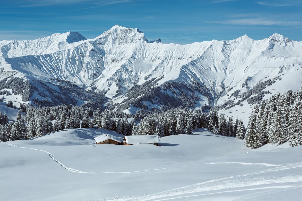 Snowbike Talabfahrt ab Elsigenalp Abendfahrt