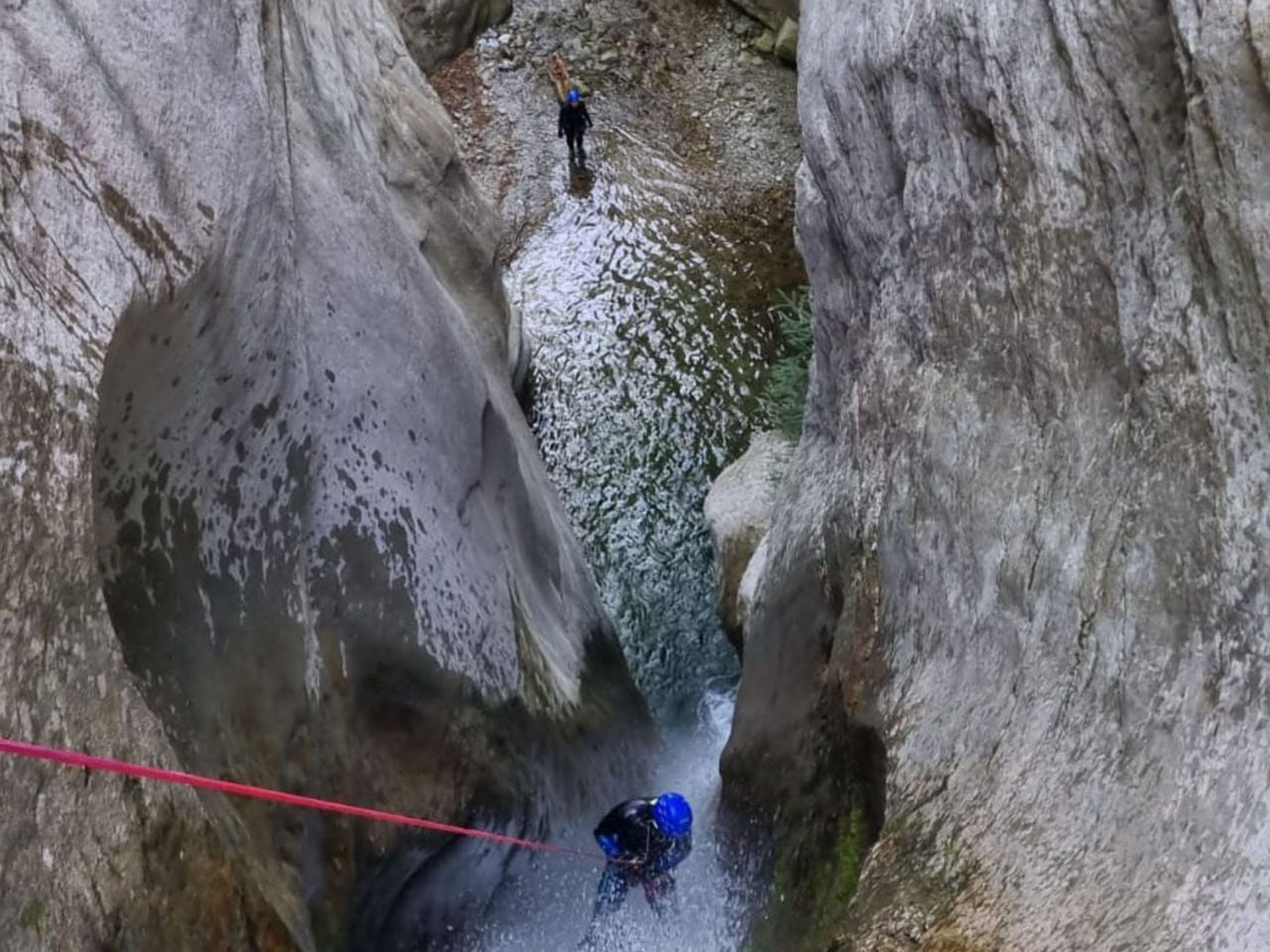 Canyoning Eau Froide bei Roche ab Yvorne