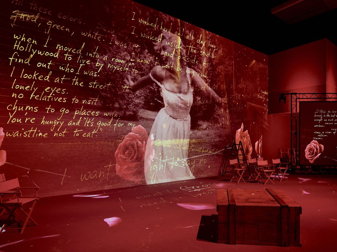 Ticket "Becoming Marilyn Monroe" immersive Ausstellung Lichthalle Maag Zürich