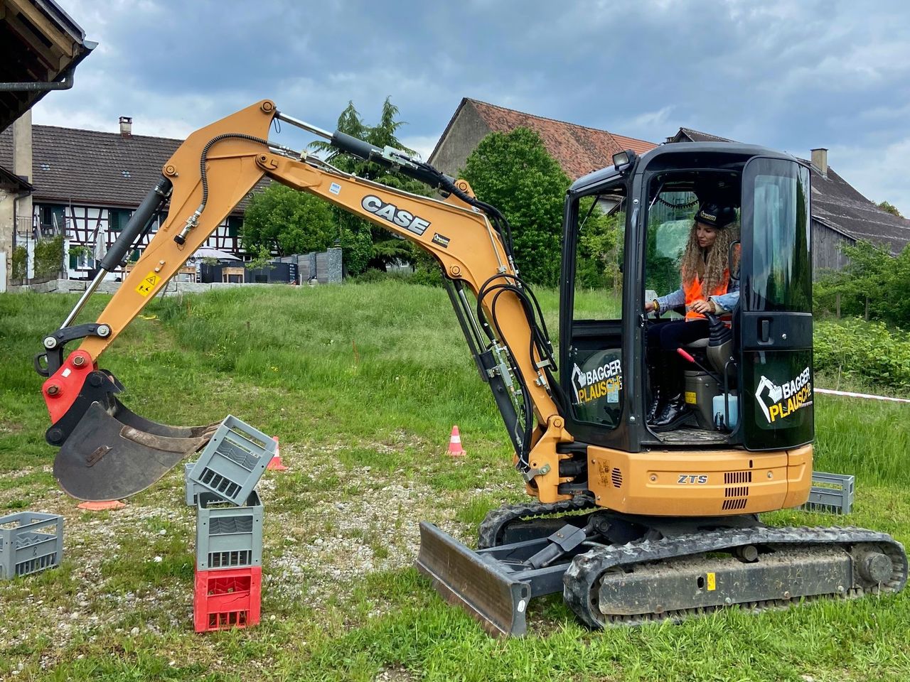 Baggerspass kleiner Bagger Gossau