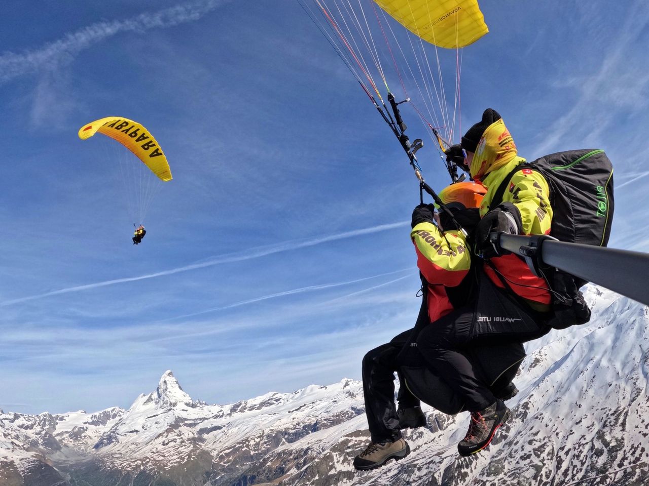 Gleitschirmfliegen Zermatt