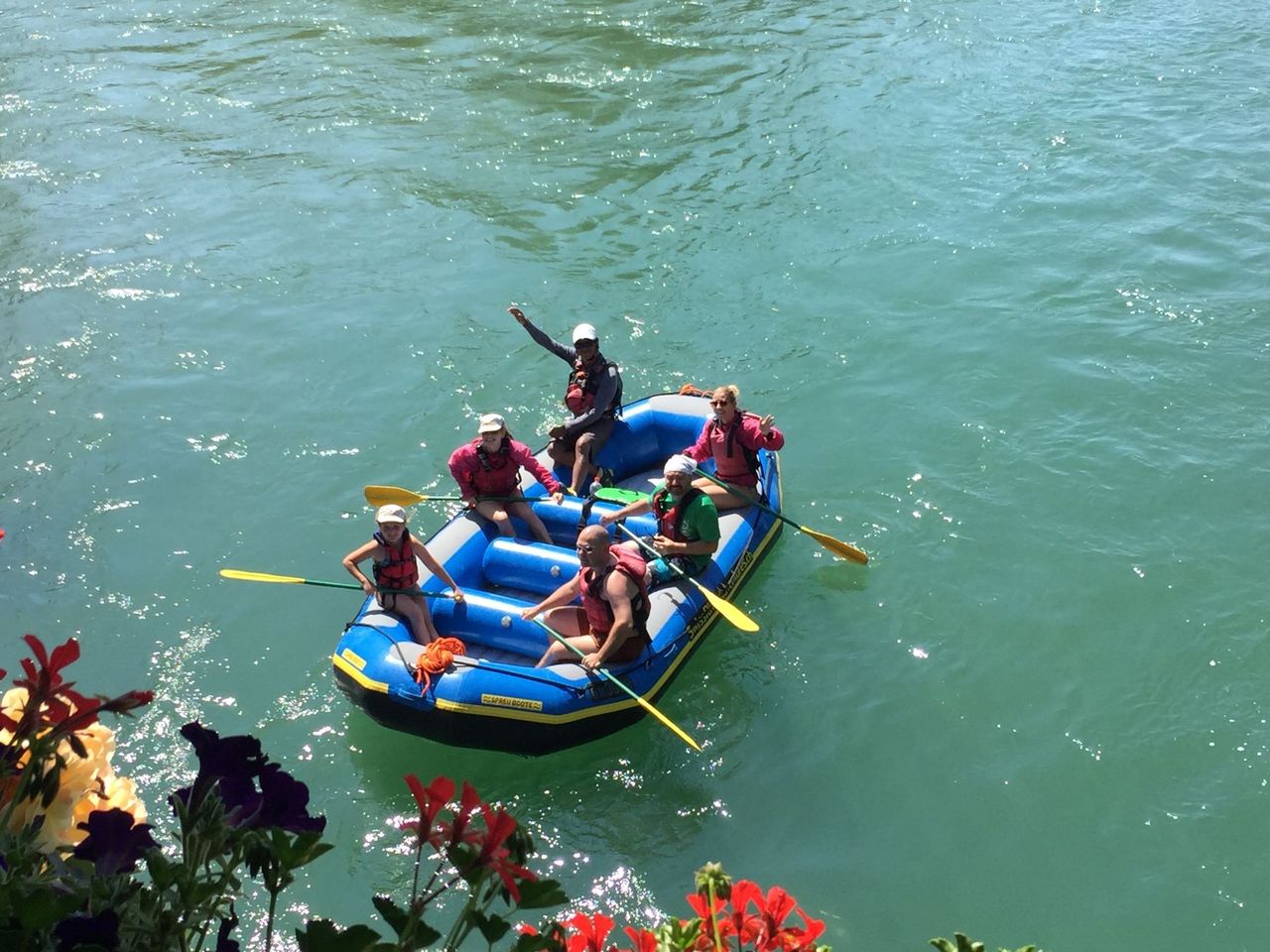Schlauchboot Halbtagestour Reuss von Gisikon bis Ottenbach