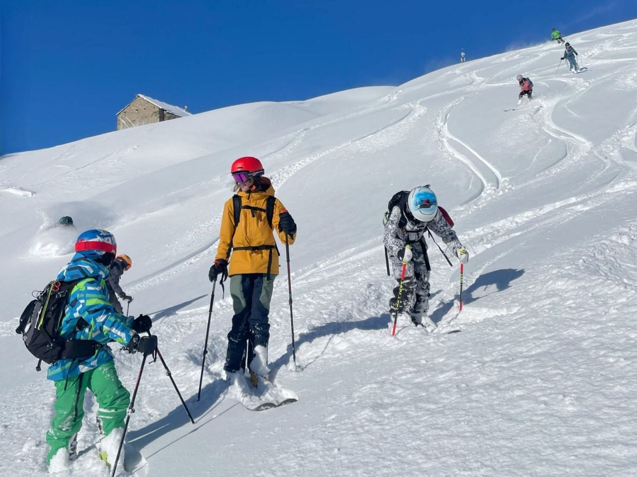 Private ski lessons in Andermatt