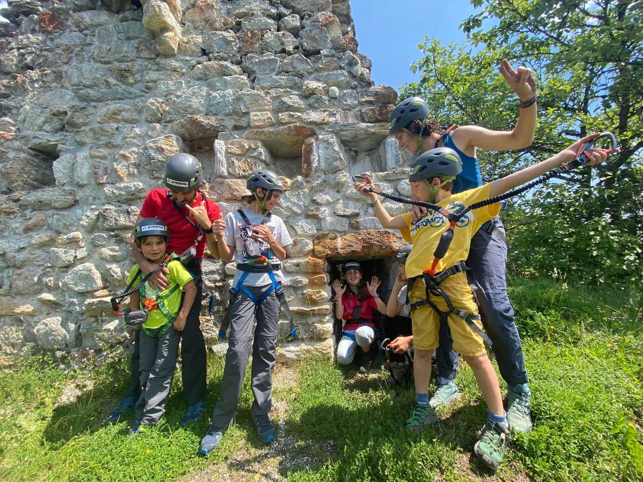 Kletterspass Grep Casti in Siat bei Ilanz